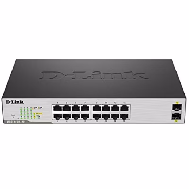 سوییچ 18 پورت دی لینک مدل دی جی اس 1100