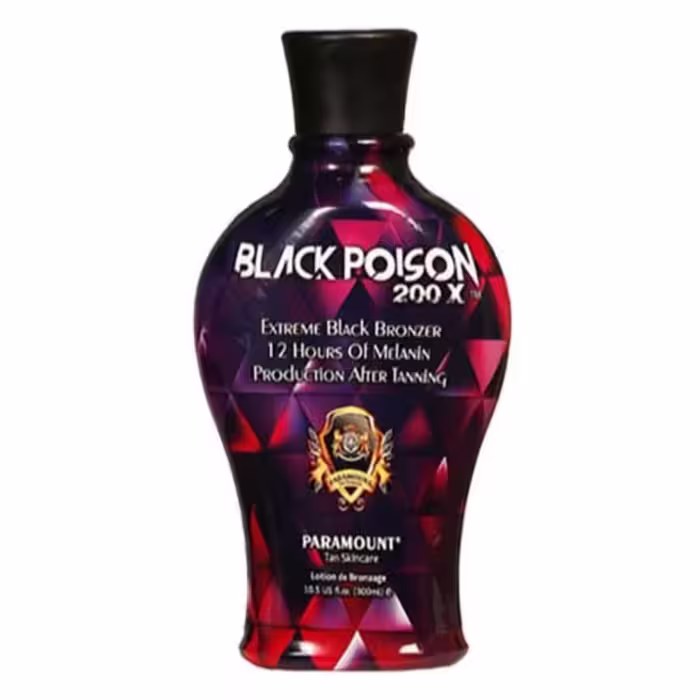 لوسیون سولاریوم پارامونت مدل بلک پویزن Black poison
