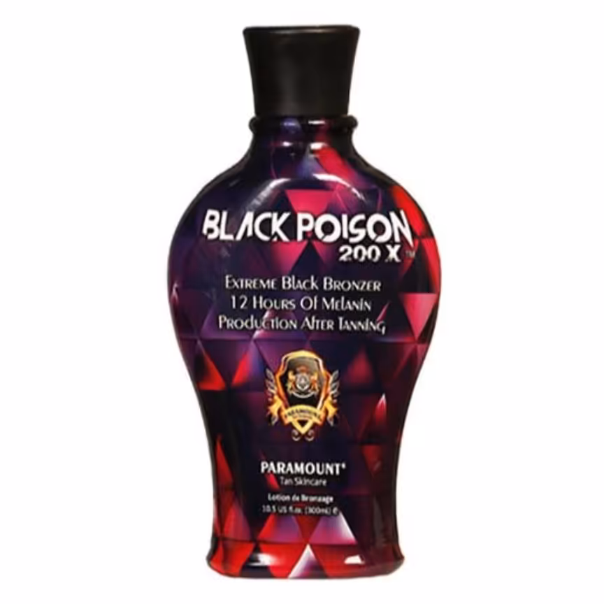 لوسیون سولاریوم پارامونت مدل بلک پویزن Black poison