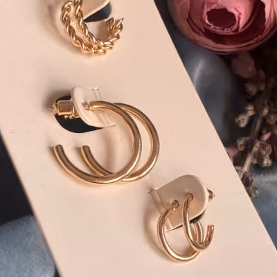 پک گوشواره دخترانه وارداتی اکسسوری دخترانه جذاب برای کادو تولد