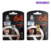 فلش مموری کوئین تک مدل MARVEL C-PLUS ظرفیت 64 گیگابایت به همراه مبدل USB-TYPE C