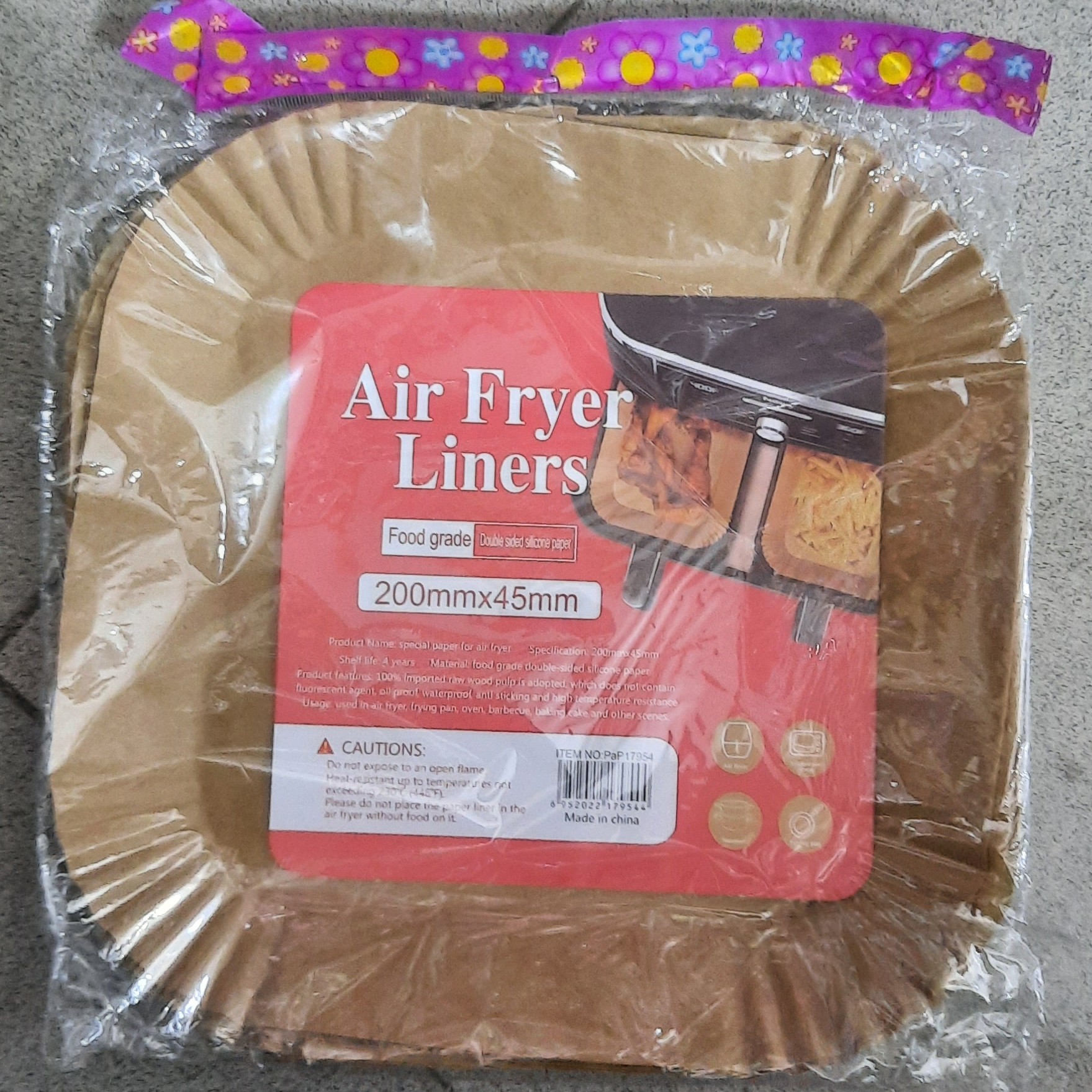 کاغذ سرخ کن خارجی مربع 45در20(100عددی)