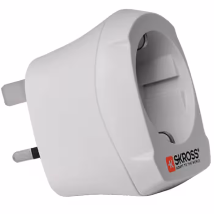 آداپتور برق اسکراس مدل اروپا به انگلستان