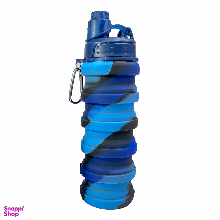 قمقمه سیلیکونی آکاردئونی کد VB0002-BL