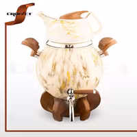 کتری و قوری کیانا رنگی طرح لژند کروپ سِت