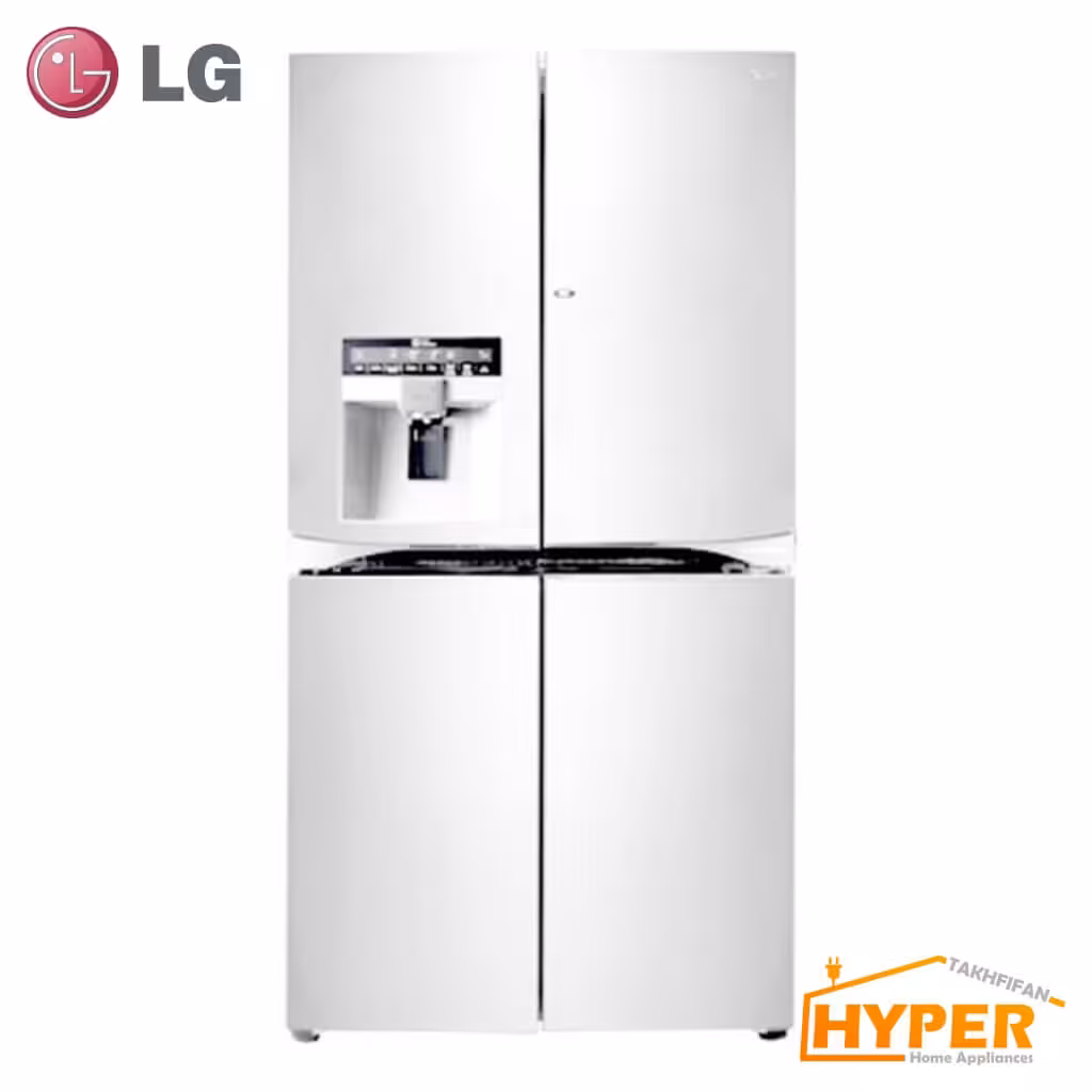 یخچال فریزر ساید بای ساید ال جی MDN73W سفید