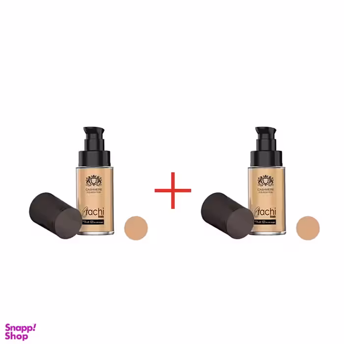 کرم پودر اوراچی مدل Cashmere Foundation حجم 30 میلی‌لیتر مجموعه 2 عددی