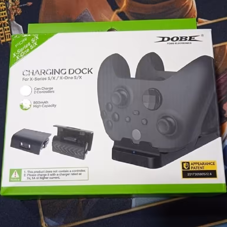 باطری شارژی دسته ایکس باکس سری اس و ایکس و وان اس و ایکس بهمراه پایه شارژ دسته 