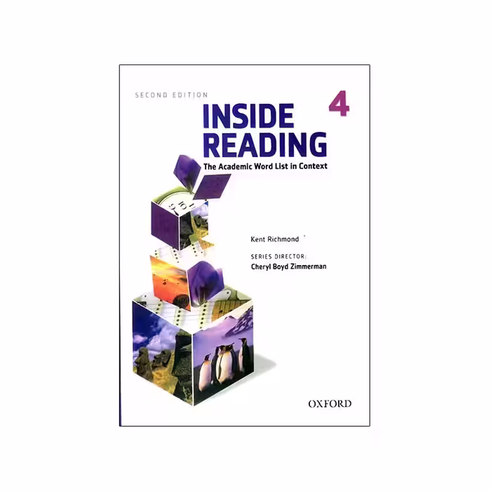 کتاب inside reading 4 اثر Ariline Burgmeier انتشارات اکسفورد وزیری