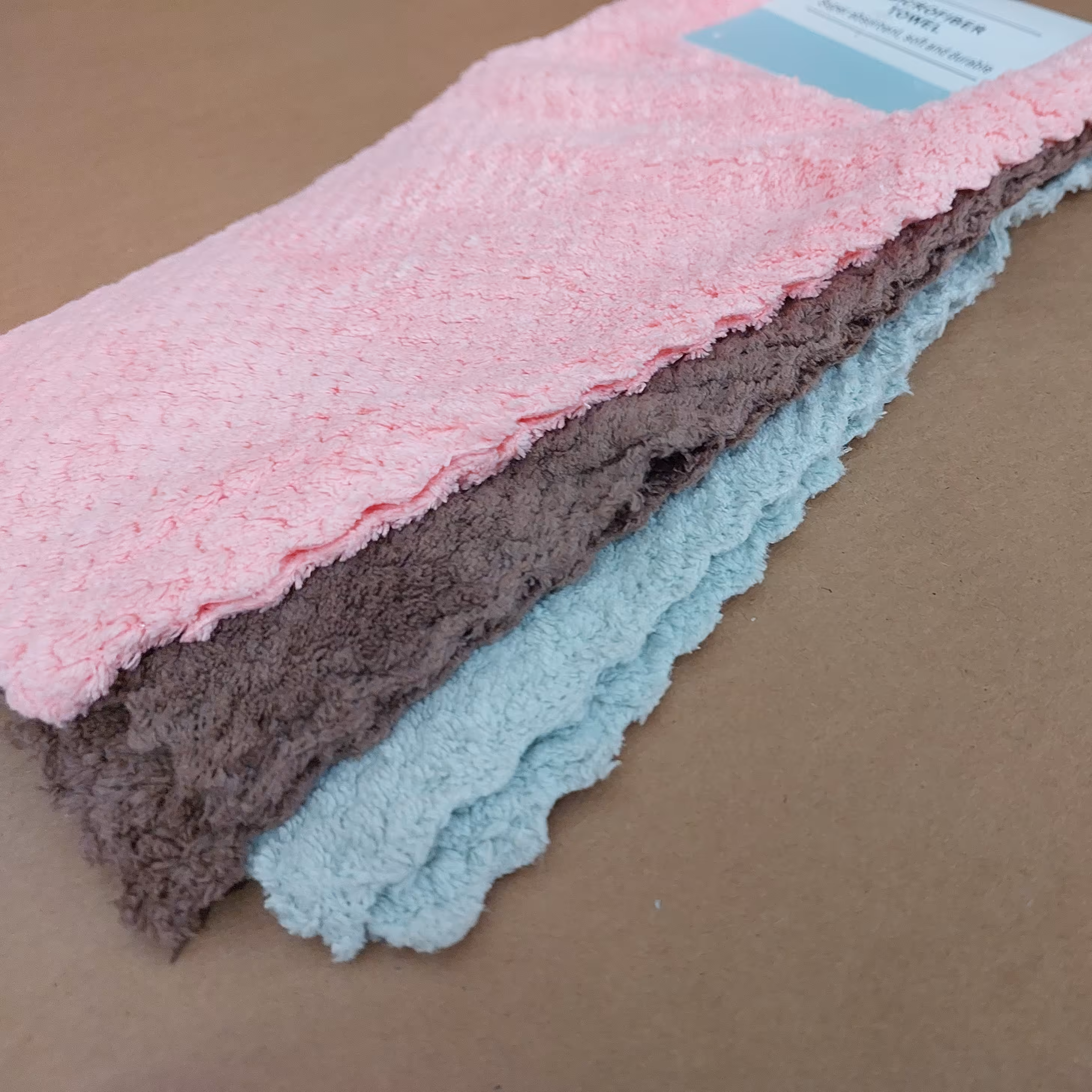 دستمال آشپزخانه پولیشی  بسته 3 عددی 