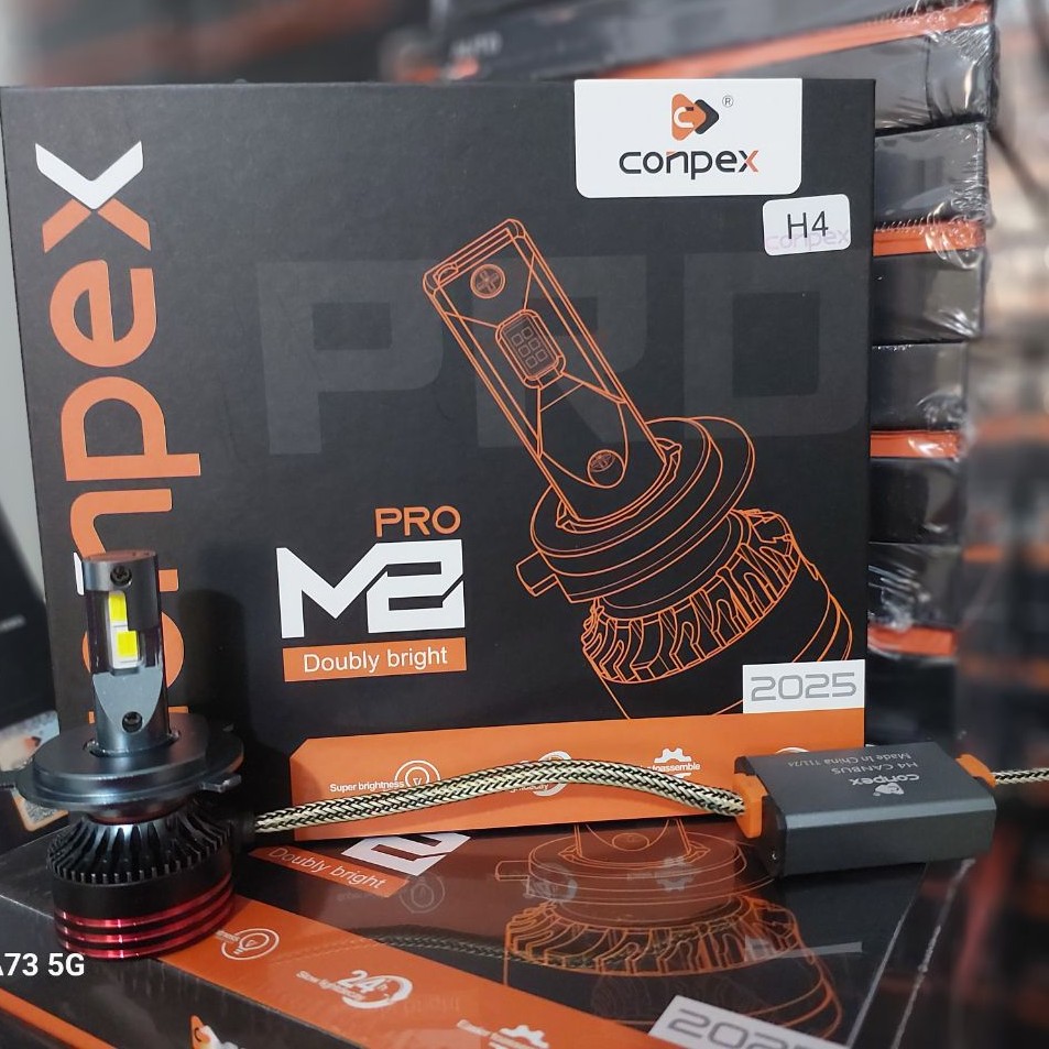 هدلایت conpex m8 pro ام8 پرو هدلایت کانپکس پایه H4 با کارت گارانتی طلایی   اصلی و پلمپ شرکتی با گارانتی محصول 2025