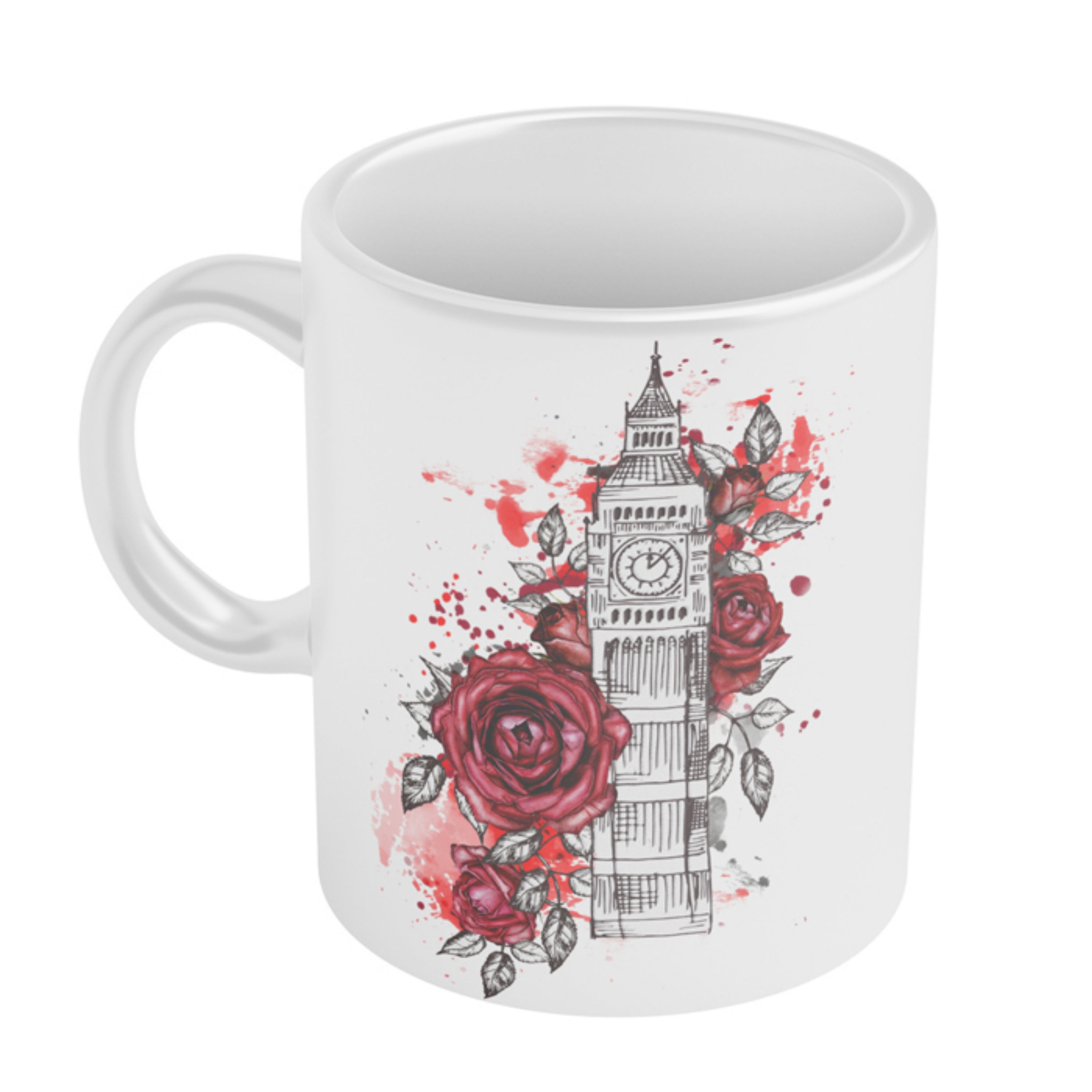 ماگ فانتزی طرح برج ساعت