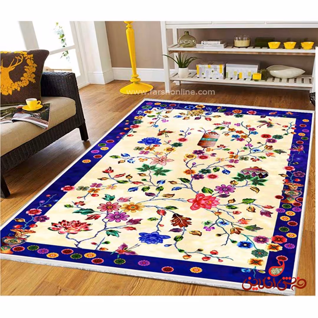 فرش ماشینی  کلاریس  کد 100463