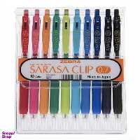 روان نویس 0.7 زبرا (Zebra) مدل Sarasa بسته 10 رنگ
