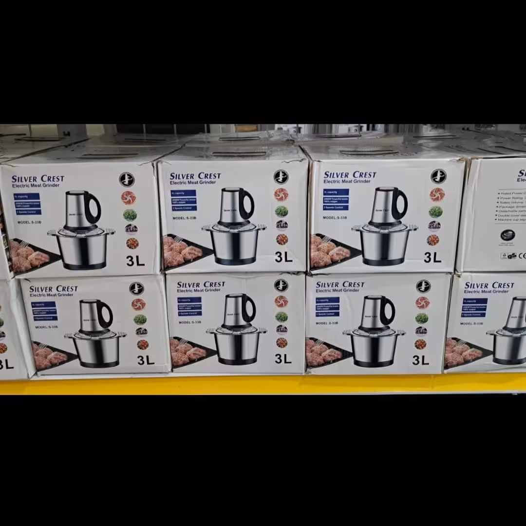 خردکن 3 لیتر سیلور کرست دسته دار کاسه استیل