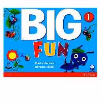 کتاب زبان Big fun 1 به همراه کتاب کار و cd