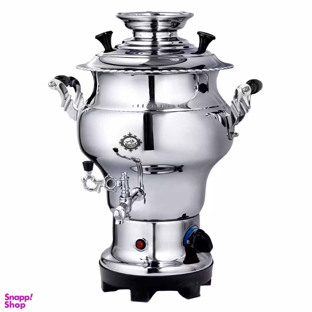 سماور برقی عالی نسب مدل سیلور ظرفیت 7 لیتر