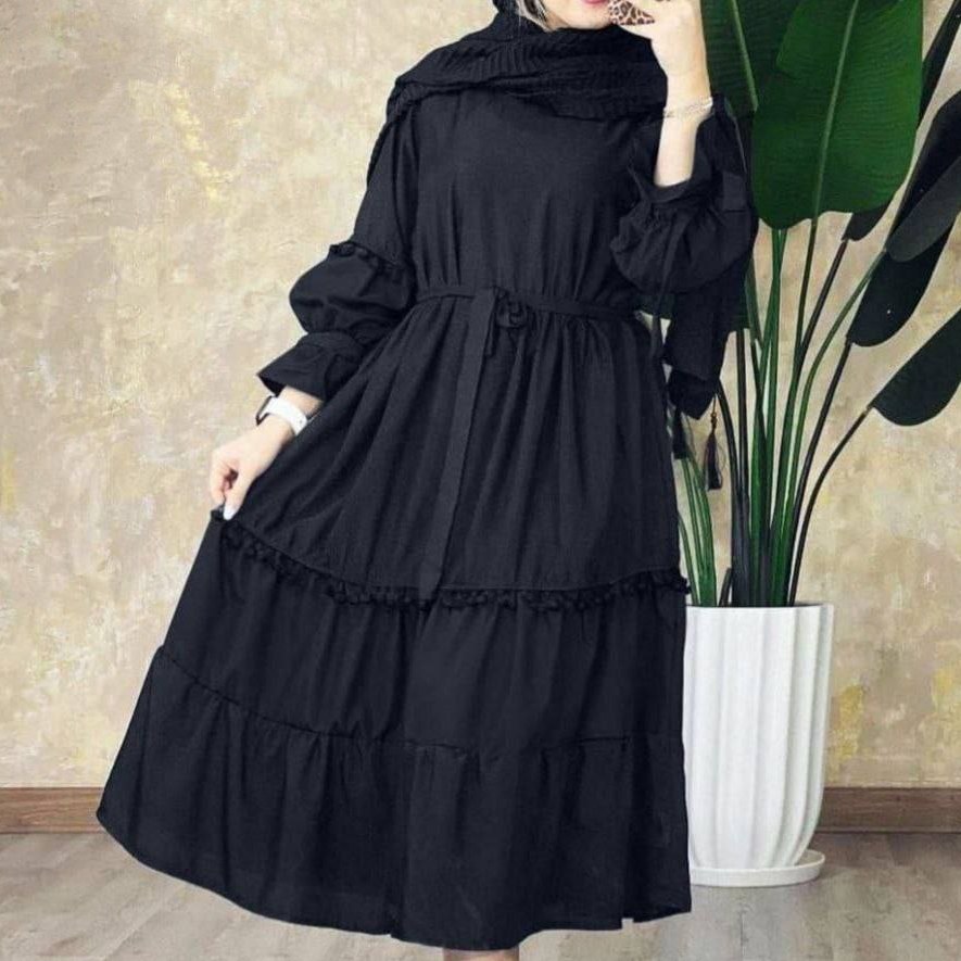 پیراهن ساحلی داکرون نخ