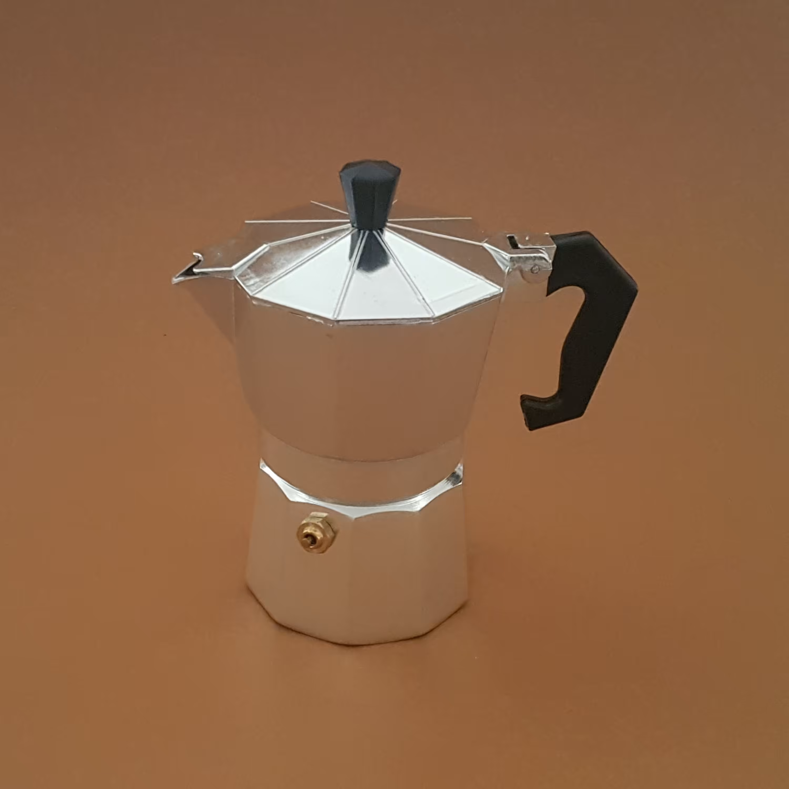 موکاپات سه کاپ بدنه ساده (قهوه ساز خانگی) اسپرسو ساز دستی 3 Cup