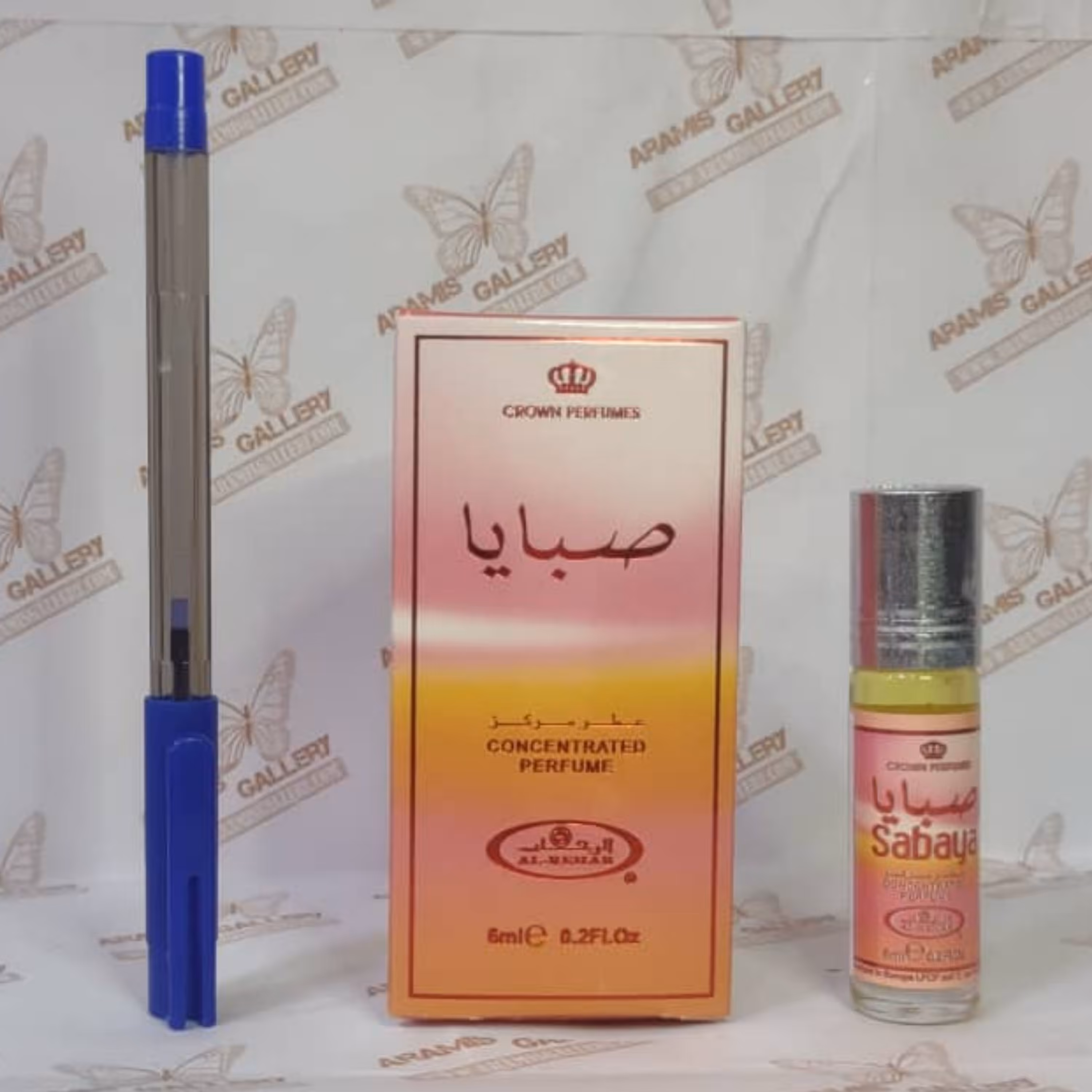 عطر sabaya صبایا برند الرحاب ساخت کشور امارات 6ml