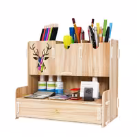 جامدادی چوبی طرح کمدی