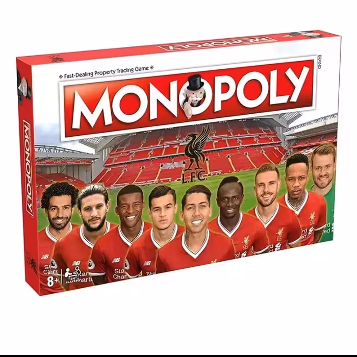 بازی فکری مونوپولی مدل تیم فوتبال لیورپول(MONOPOLY LIVERPOOL)