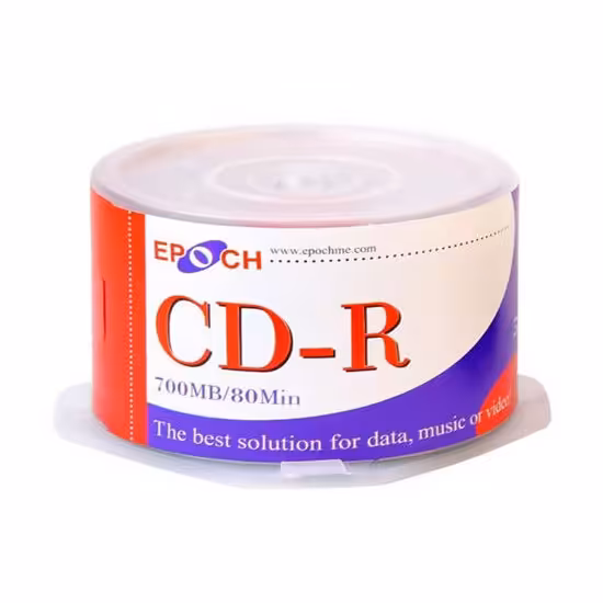 سی دی CD خام Epoch بسته 50 عددی