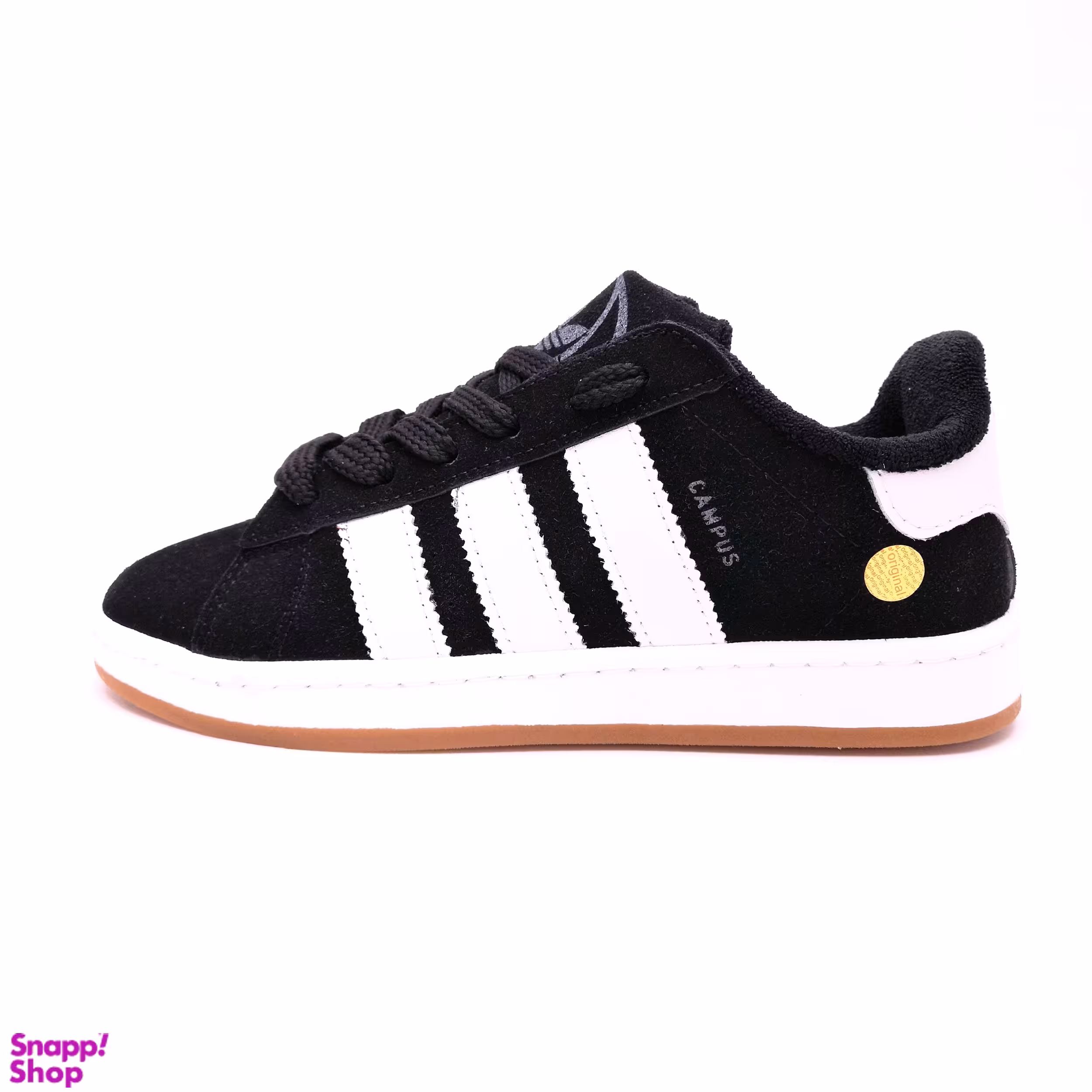 کفش کتانی مردانه طرح آدیداس مدل کامپوس کد 1004 رنگ مشکی