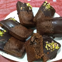 کیک شکلاتی بادامی تکنفره