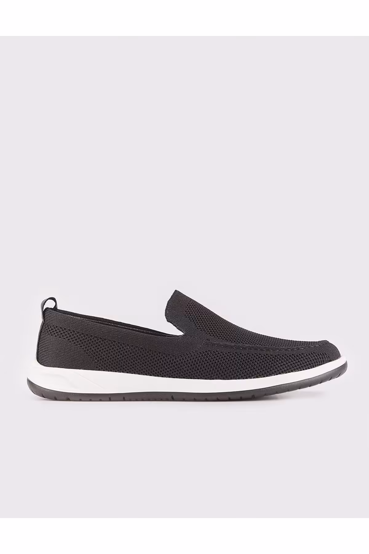 کفش های کژوال مشکی مردانه سیاه لباس بافتنی روزانه EVA Cabani