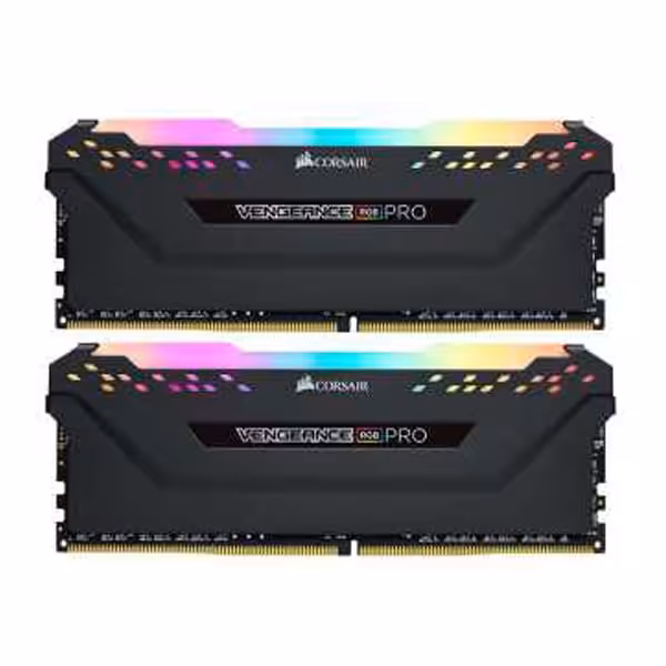 حافظه رم دسکتاپ کورسیر مدل VENGEANCE RGB PRO CL18 32GB DDR4 3600Mhz