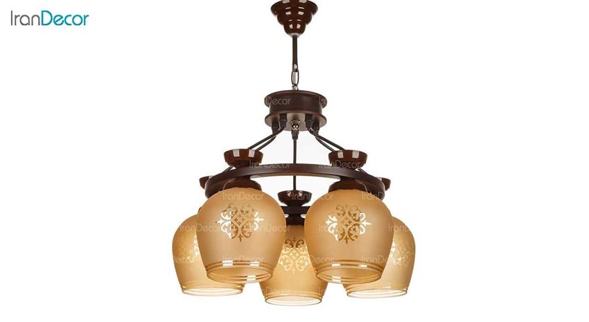 لوستر پنج شعله چشمه نور مدل G561/5