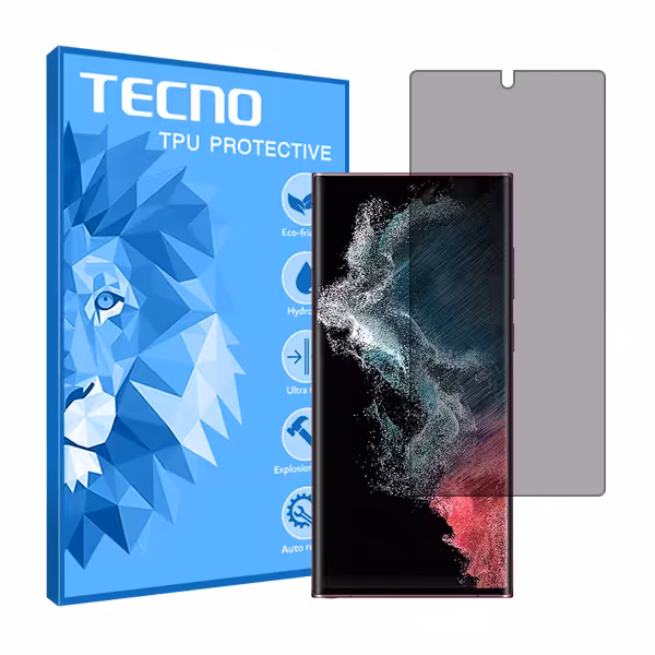 گلس سامسونگ Galaxy S22 Ultra 5G مدل پرایوسی برند تکنو کد S