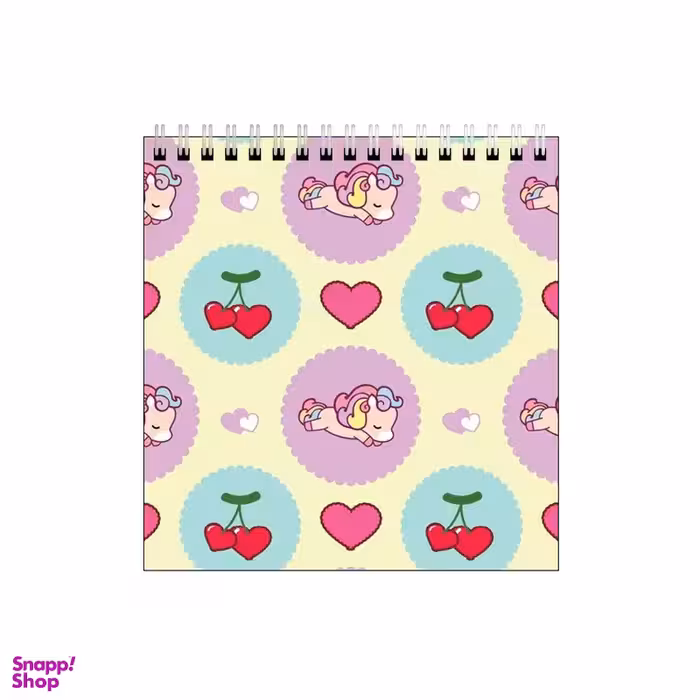 دفتر طراحی طرح یونیکورن و قلب کد 4534179