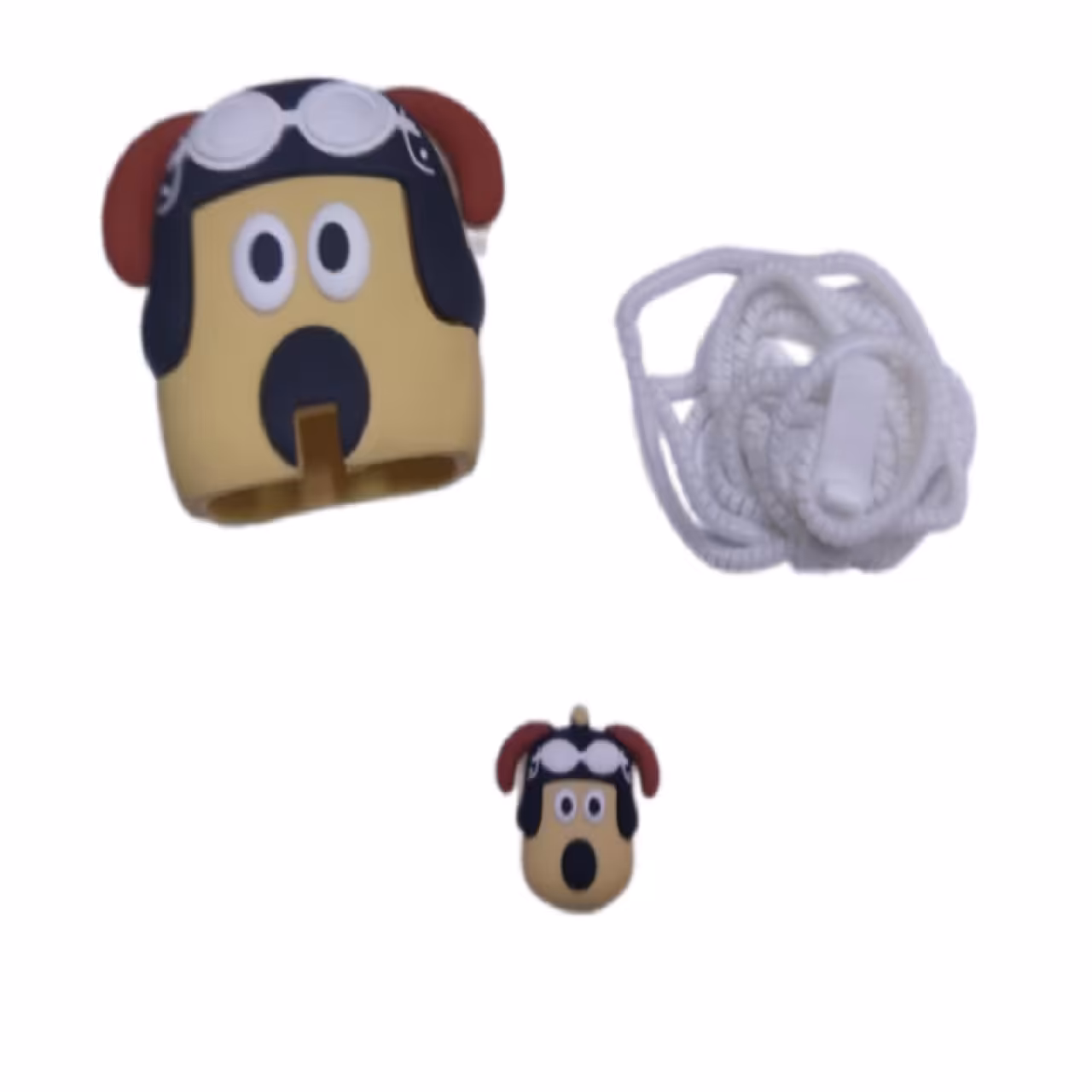 محافظ سیلیکونی کابل و آداپتور طرح میکی ماوس مناسب برای شارژر 25W سامسونگ بسته چهار عددی