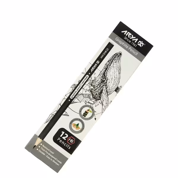 مداد آریا مدل 3001 بسته 6 عددی