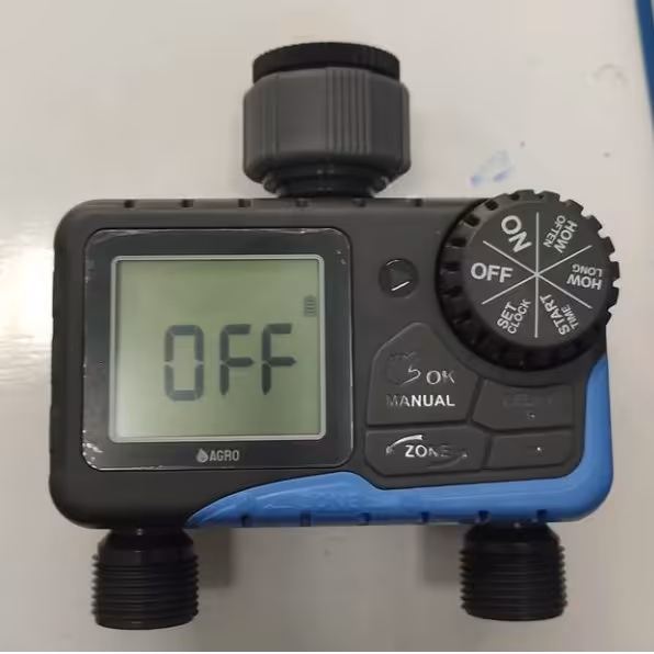 تایمر آبیاری تایمرآبیاری دوخروجی دیجیتال آگروAGRO