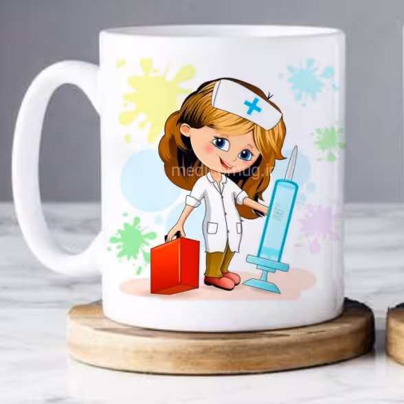 ماگ دخترونه پرستار / کادو برای پرستار 