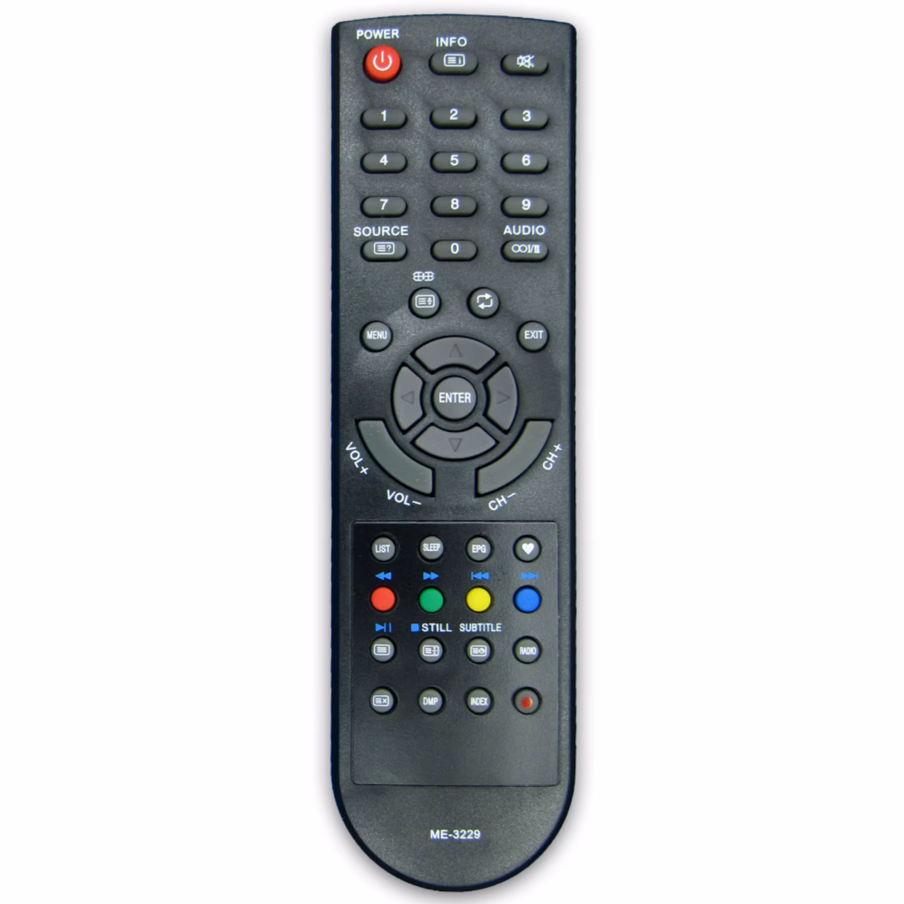 کنترل تلویزیون ال ای دی LED مارشال مدل ME-3229