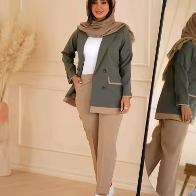 کت و شلوار شیک مازراتی ترکیبی پرفروش