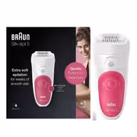 اپیلاتور حرفه‌ای مدل Silk-Epil SES5-500 براون