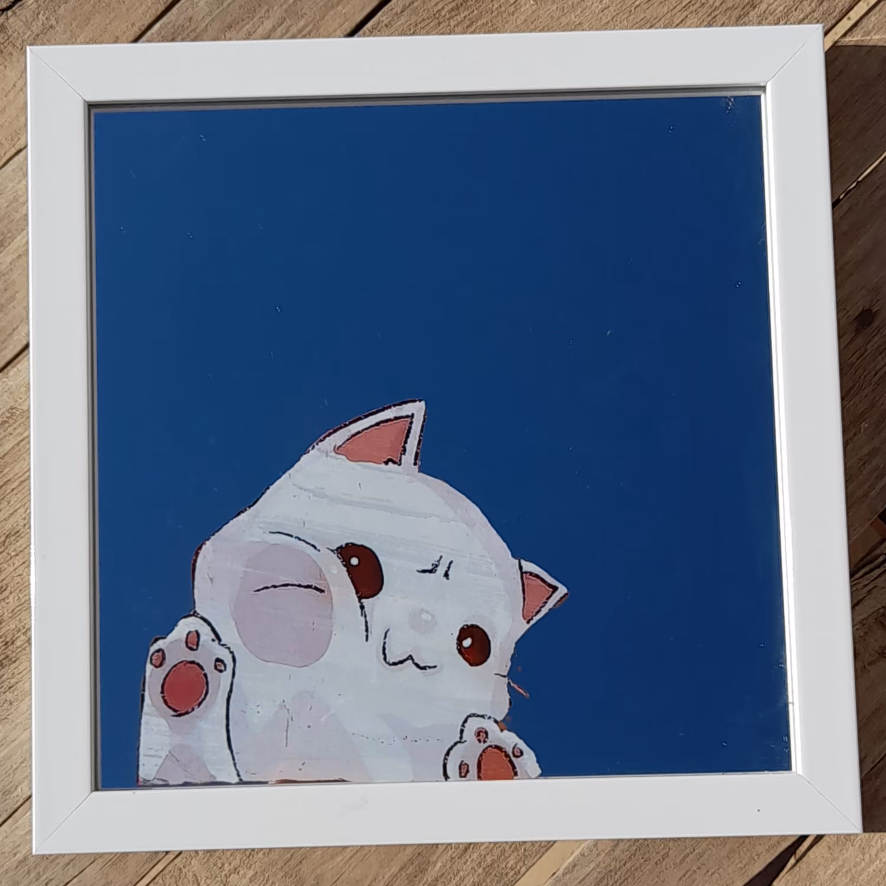 آینه آنتیک طرح مینیمال((گربه))