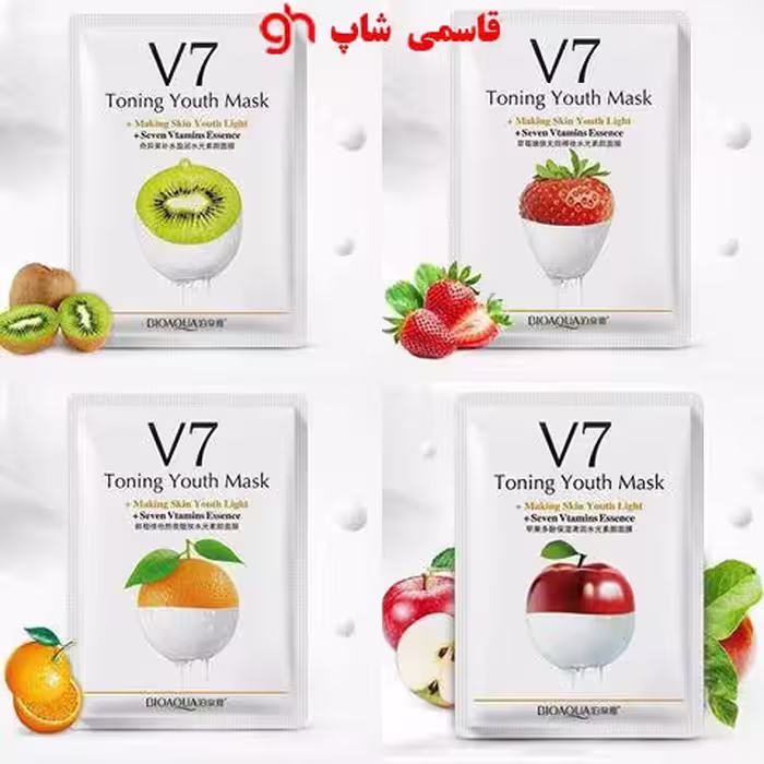 ماسک ورقه ای 7ویتامینه بیوآکوا در چهار رایحه