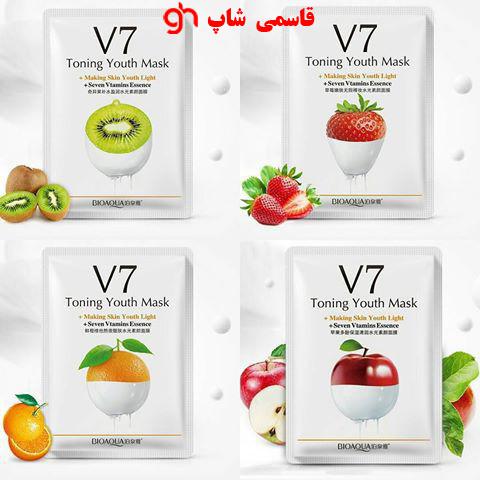ماسک ورقه ای 7ویتامینه بیوآکوا در چهار رایحه