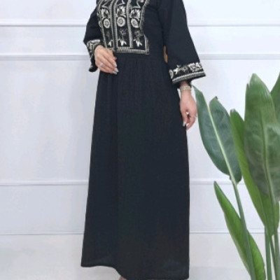 پیراهن زنانه الیاف مدل پیراهن صنم- کد 701