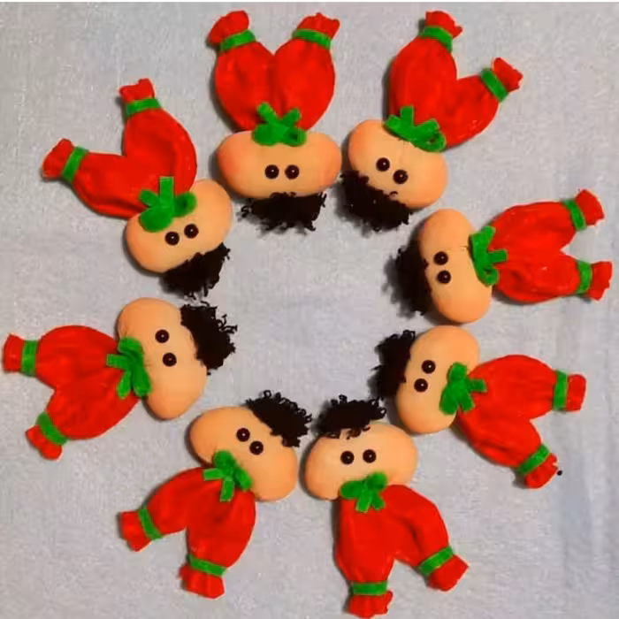 پک 50 عددی بانمک نی نی نقلی دخترو پسر (گیفت،اویز)،گیفت روز دختر،روز پسر عید نوروز،تولد،یلدا