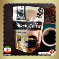 بلک کافی اسپرسو صددرصد عربیکا دوبیس ( شامل 40 ساشه 2 و نیم گرمی )
