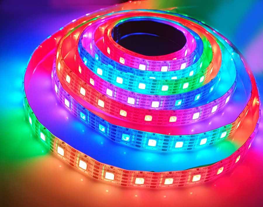 خرید ریسه هوشمند 5 متری Smart LED Strip Lights Series Aurora-X (فاقد کارتن) با بهترین قیمت