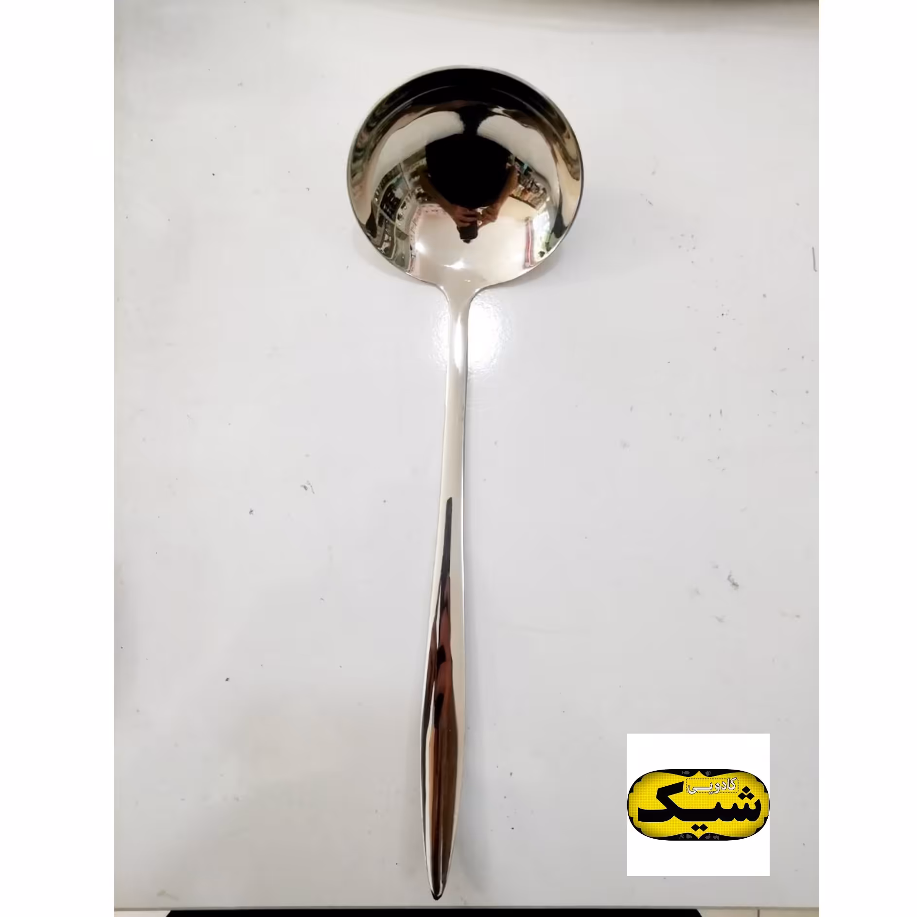 ملاقه استیل تک مدل اروپایی ساده برند یونیک آهنربا نگیر 