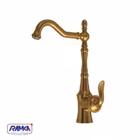 شیر ظرفشویی شودر مدل لوکا طلایی مات